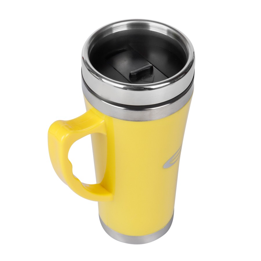 KITCHENMARK Stainless Steel Travel Mug 600ml - Yellow 