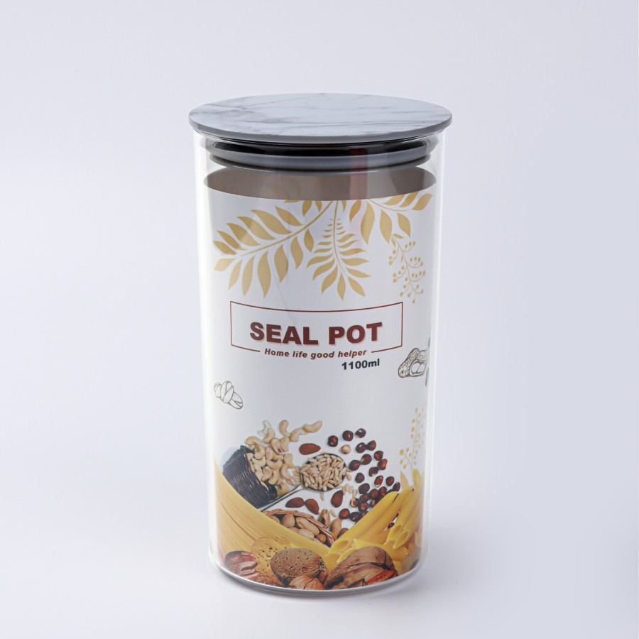 KITCHENMARK Seal Pot Container - 1100 mL