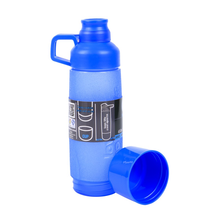 Generic Water Bottle 700ml - 4 Color Pack