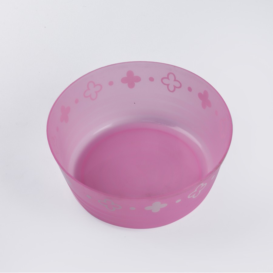 Generic Plastic Round Bowl 250ml 4pc Set - Multicolor