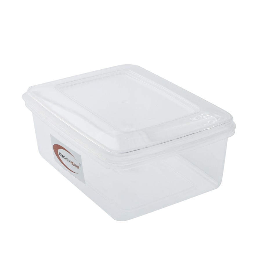 KITCHENMARK Plastic Clear Container - 625ml