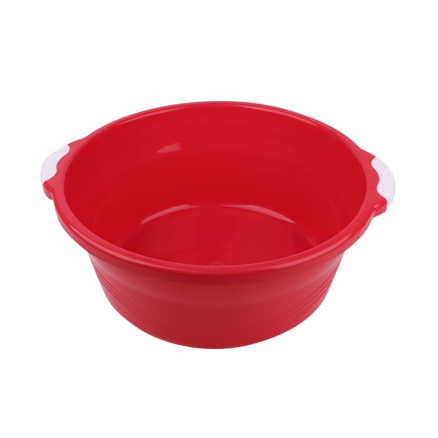 Generic Multipurpose Plastic Basin with Ring 13.5L - 4 Color Pack