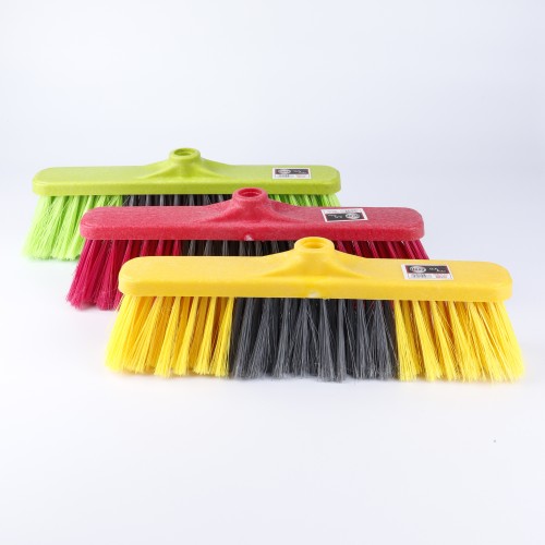 Oaxy Costa Indoor Floor Cleaning Broom - 3 Color Pack