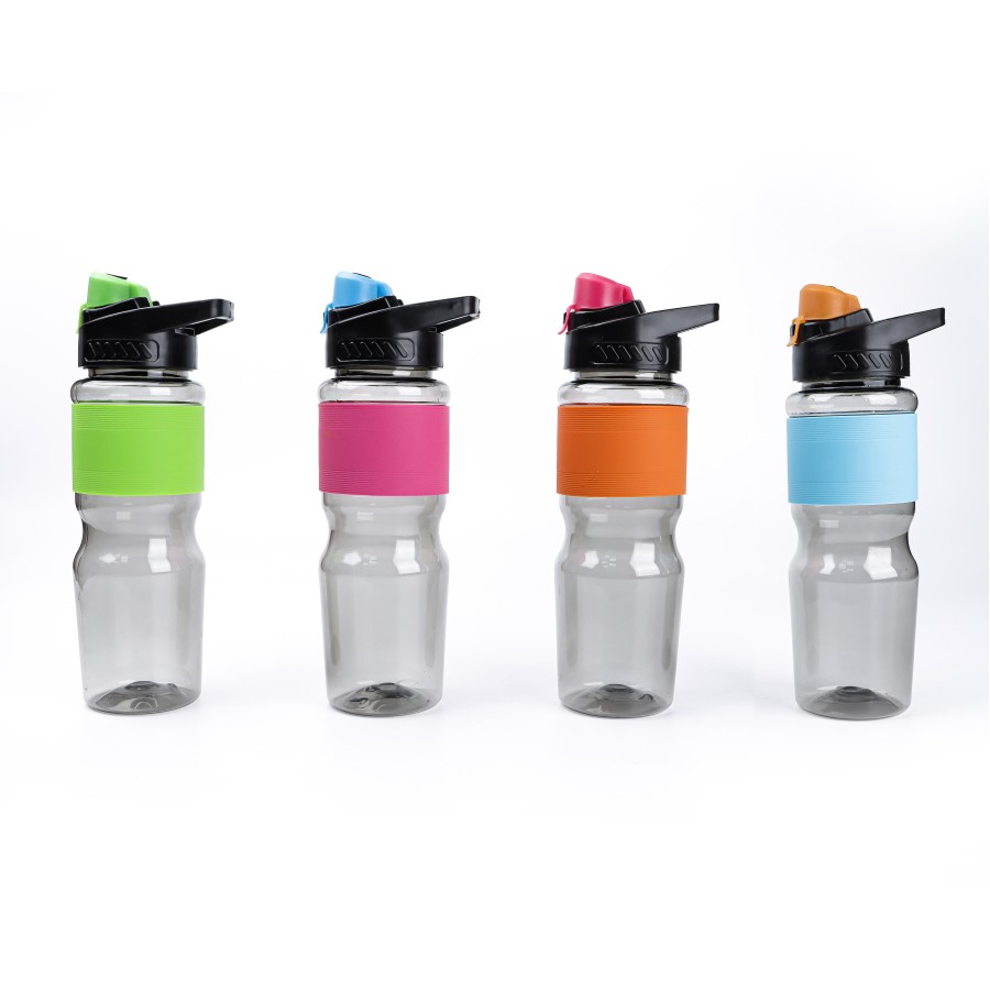 Generic Plastic Water Bottle 700 mL - 4 Color Pack