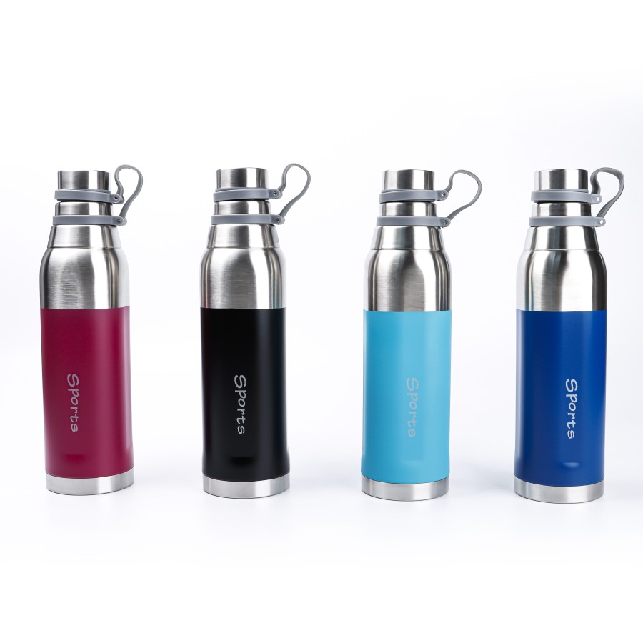 Generic Vacuum Thermos Stainless Steel Bottle 800 mL - 4 Color Pack