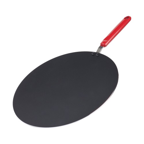 KITCHENMARK Nonstick Aluminium Concave Tawa 32cm - Red