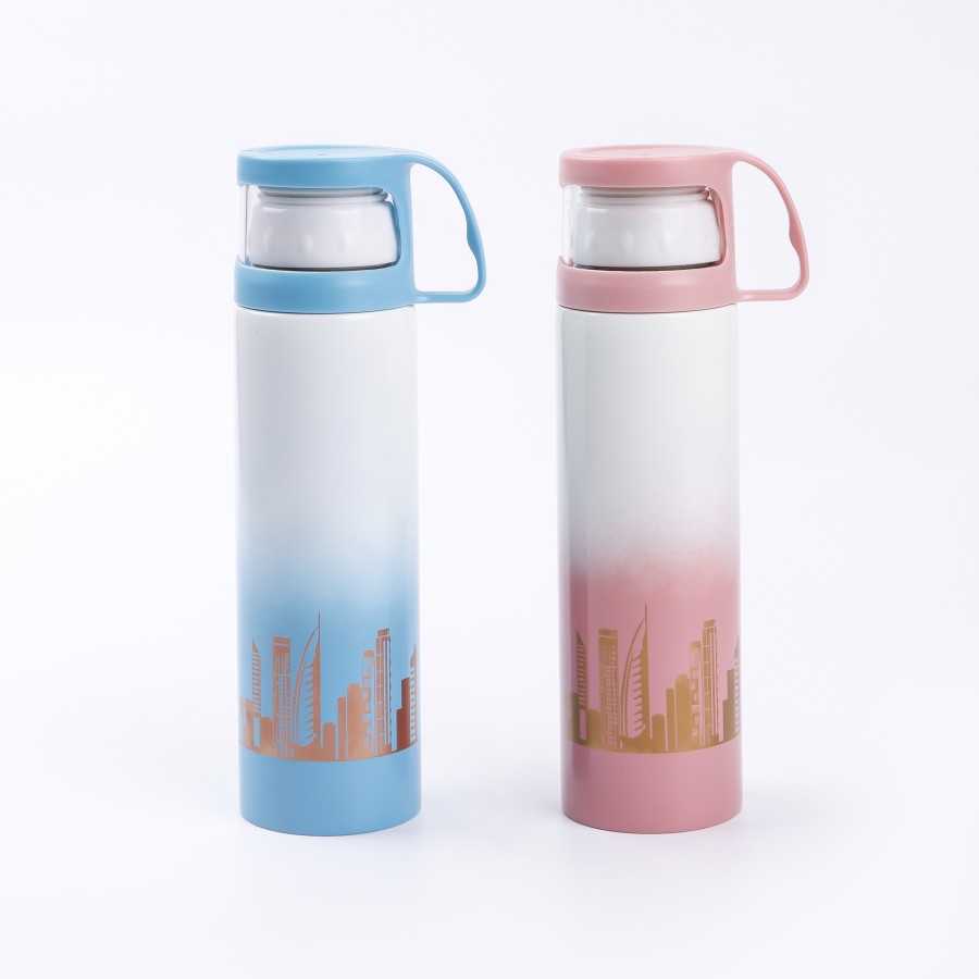 Generic Stainless Steel Bottle 500 mL - 2 Color Pack