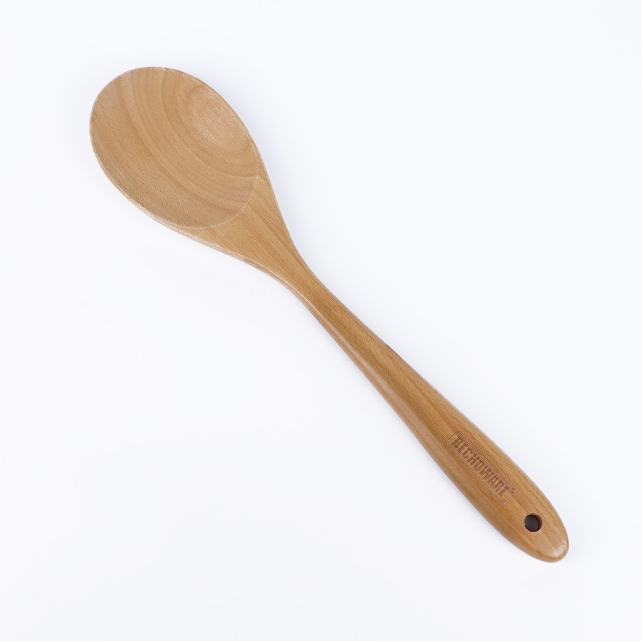 BECHOWARE Wooden Basting Spoon 33cm