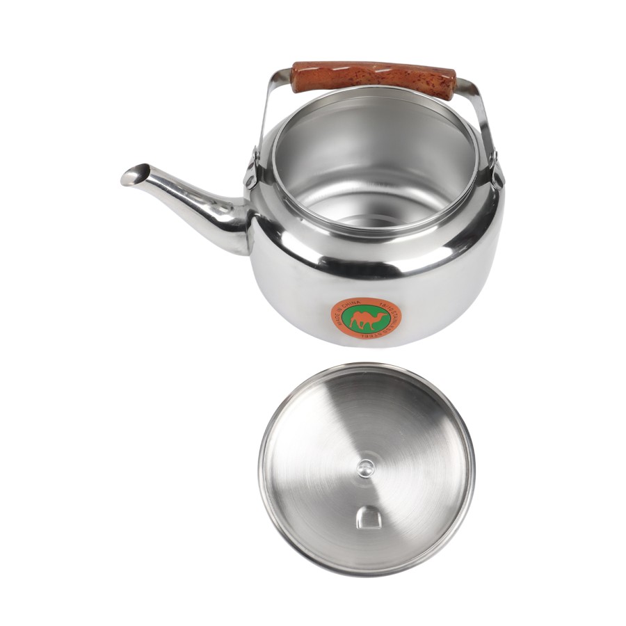 Generic Stainless Steel Tea Kettle 2L - Silver