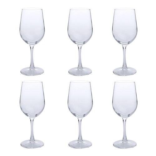 Deli Glassware 6pcs Wine Glasses 315ml Pack - 8 Boxes per Carton 