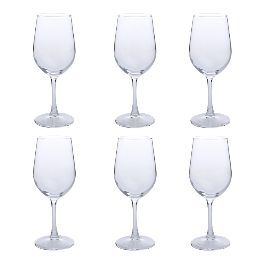 Deli Glassware 6pcs Wine Glasses 315ml Pack - 8 Boxes per Carton 