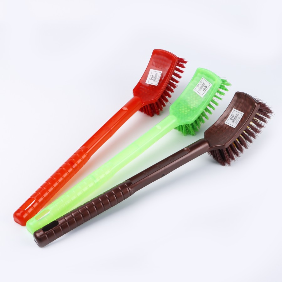 Oaxy Toilet Cleaning Brush - 3 Color Pack