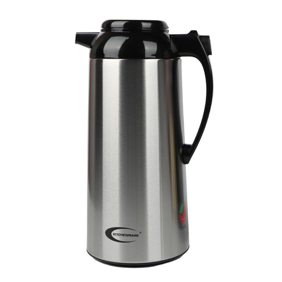 KITCHENMARK 1.9L Vacuum Flask - Silver 