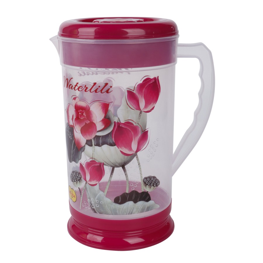 NAKODA Plastic Water Jug 2500ml - Pink