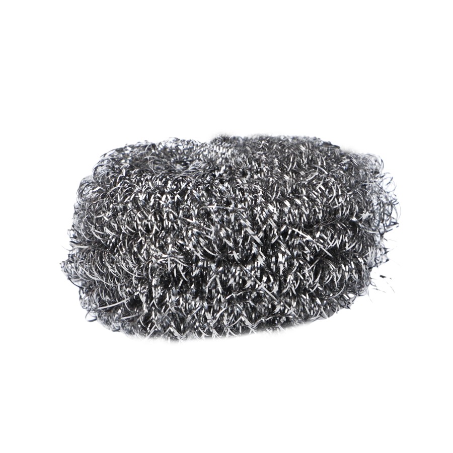 Generic 6pc Stainless Steel Steel Wool Scourer Set - Silver