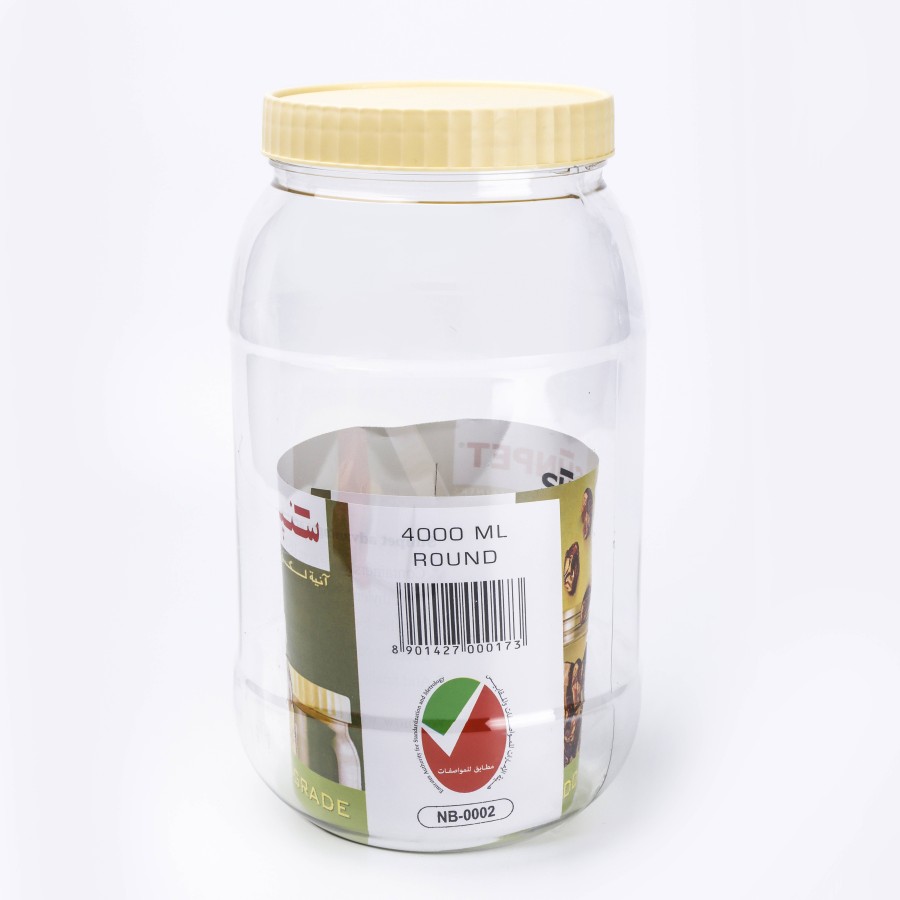  SUNPET Round Jar 4000ml