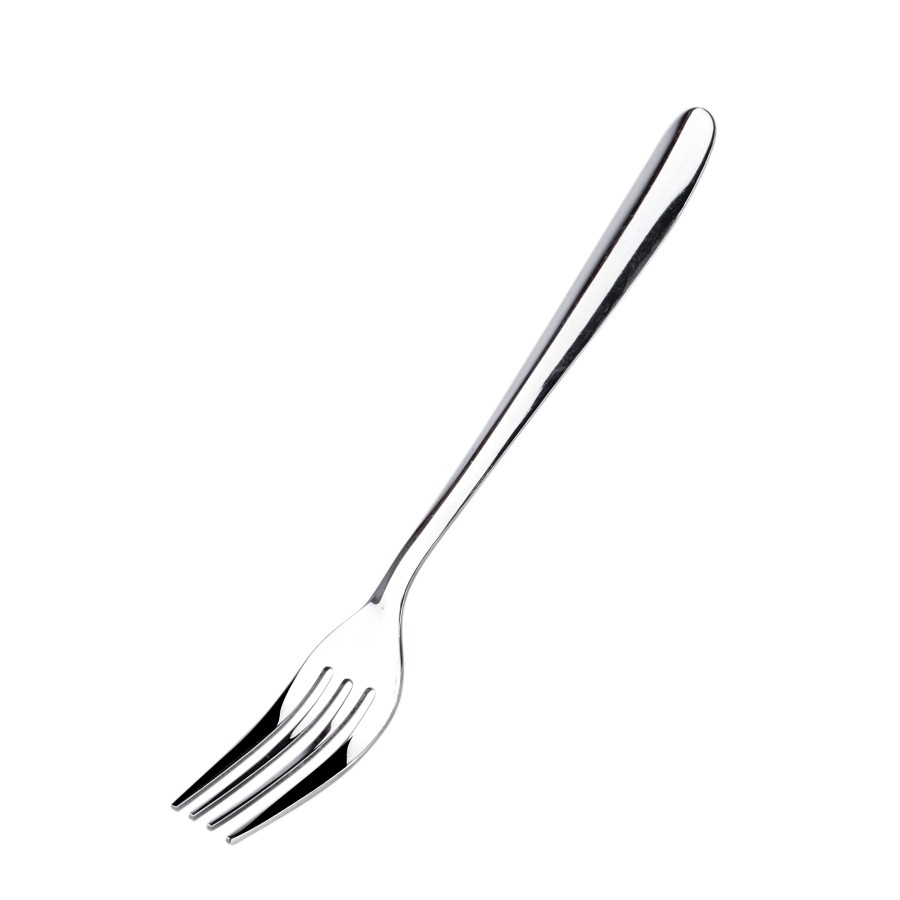 KITCHENMARK 6pc Stainless Steel Fruit Fork Set - 14cm