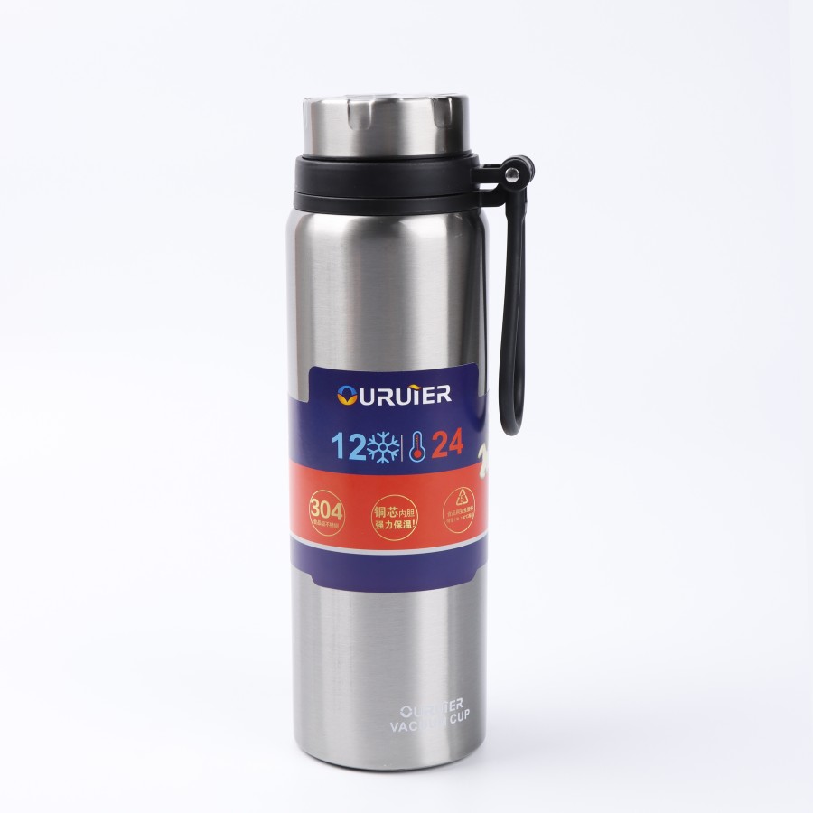 Generic Vacuum Thermos Stainless Steel Bottle 1000 mL - 3 Color Pack