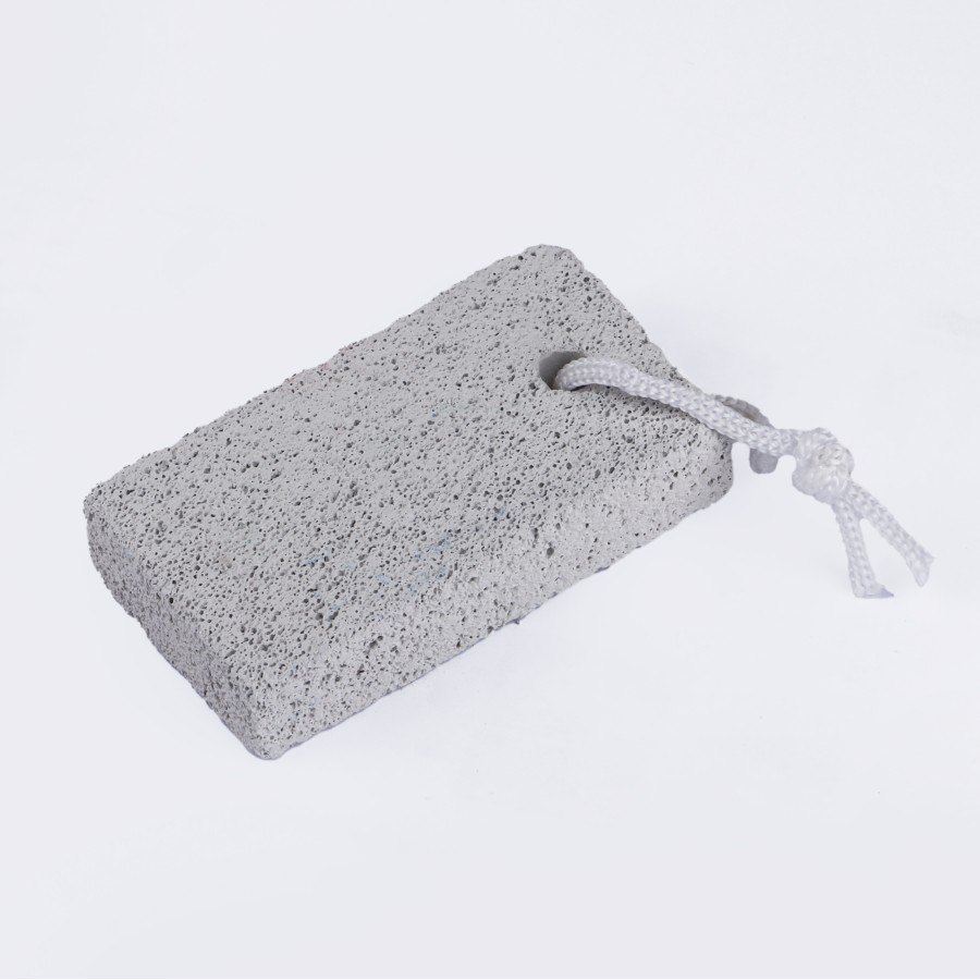 KITCHENMARK Natural Pumice Stone for Feet - Grey