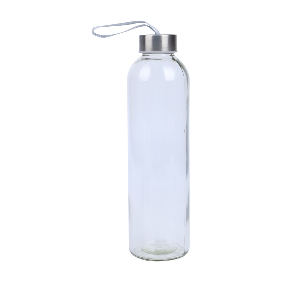 Generic Glass Water Bottle 750ml - 2 Color Pack 