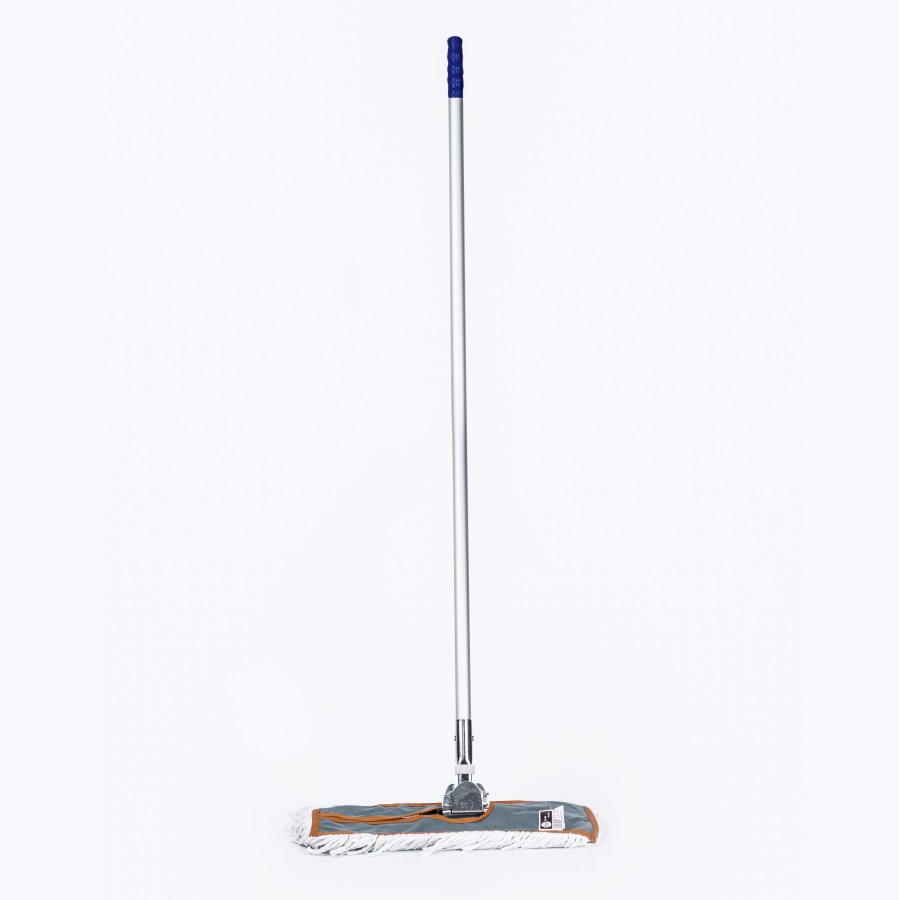 Oaxy Floor Cleaning Dustmop Airport Mop Full Set - 40cm Silver