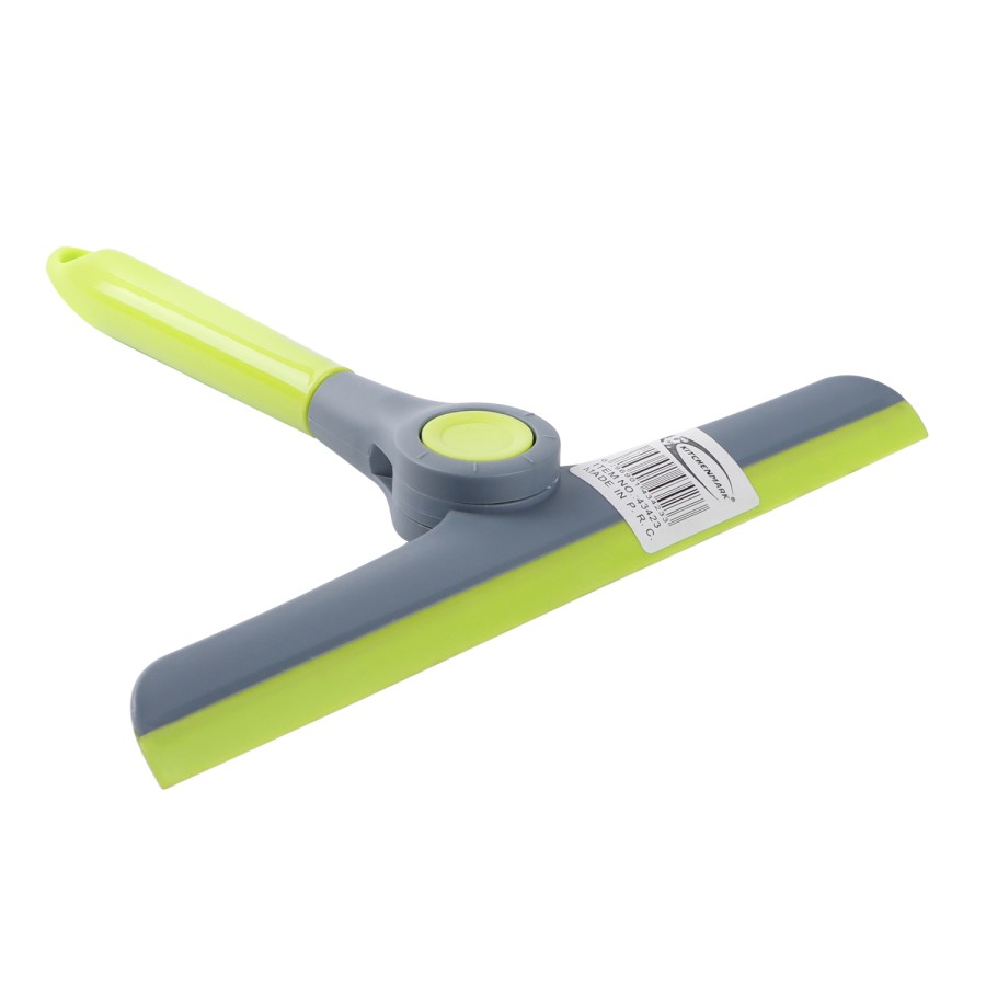 Oaxy Angle Adjustable Handle Glass Wiper Squeegee 21cm - Green