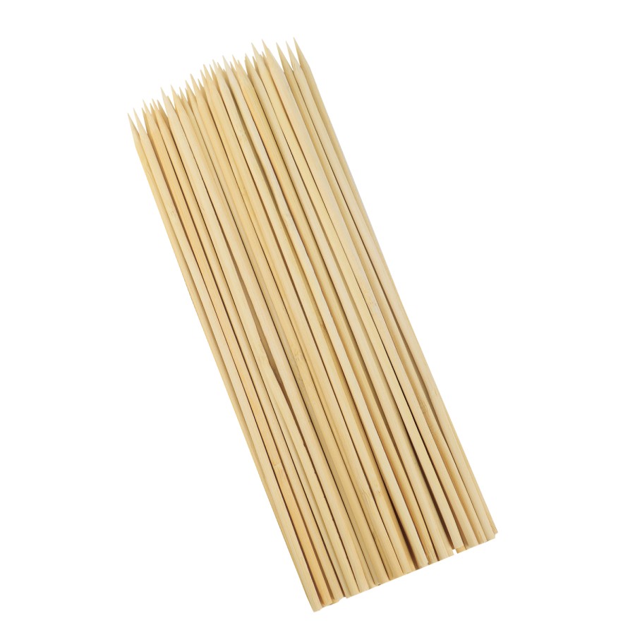 Generic 100pc 5mm Bamboo Stick BBQ Skewer 30cm