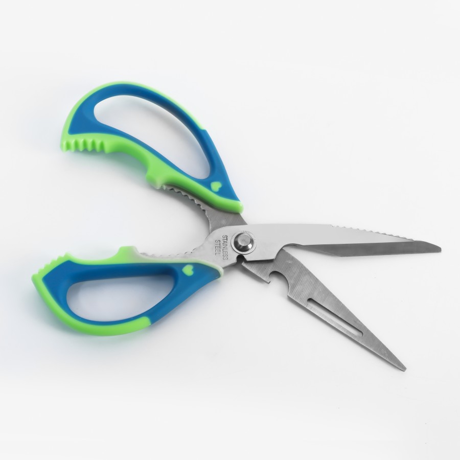 Generic Stainless Steel Kitchen Scissors 21.5 cm - 2 Color Pack 