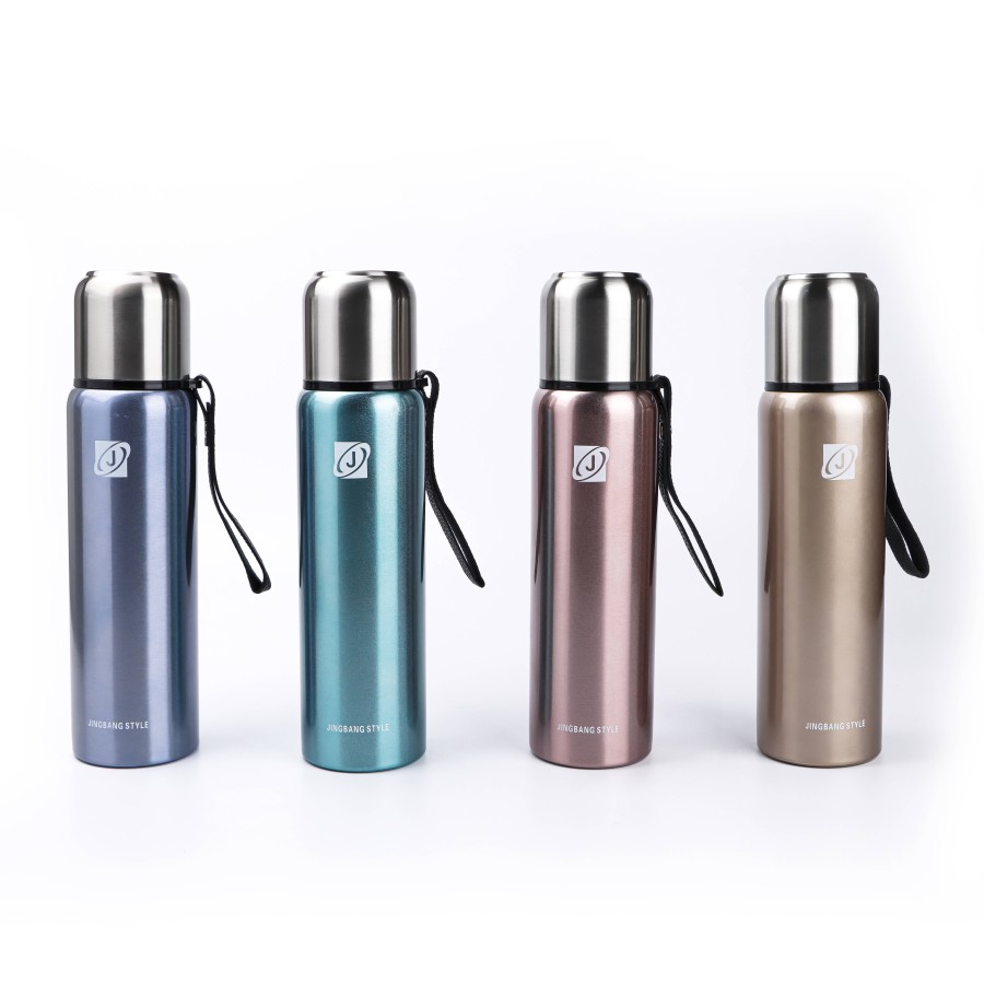 Generic Vacuum Thermos Stainless Steel Bottle 1000 mL - 4 Color Pack