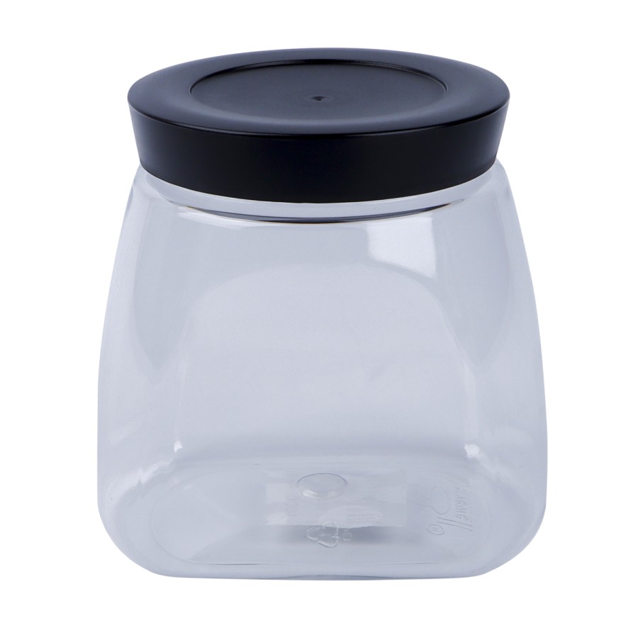 Servewell 3pc Plastic Oval Transparent Container Set - 900ml