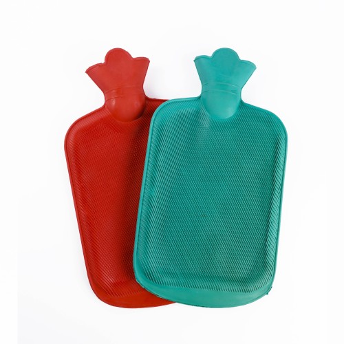 Generic Rubber Hot Water Bag 2 Litres- 2 Color Pack