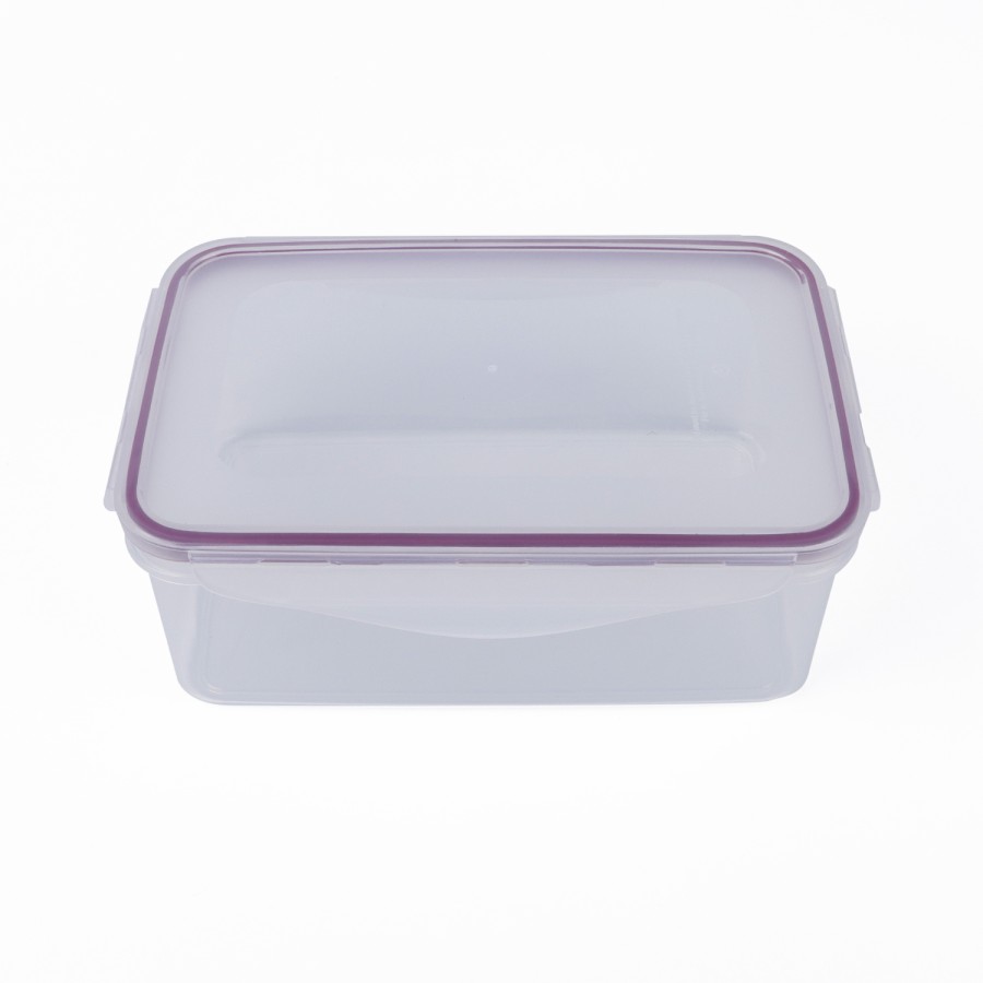 KITCHENMARK Lock and Safe Plastic Container 1300ml - Transparent