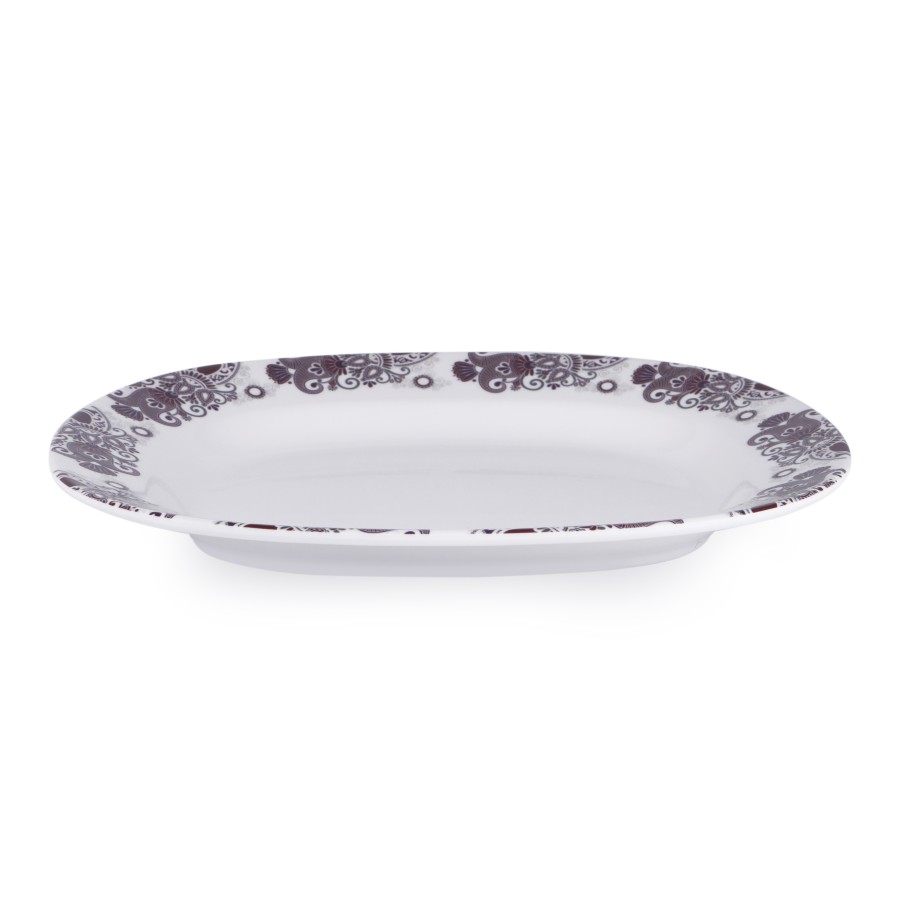 KITCHENMARK Melamineware Oval Serving Platter Violet - 14