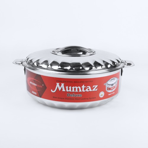 KITCHENMARK Mumtaz Stainless Steel Insulated Hot Pot - 5000ml