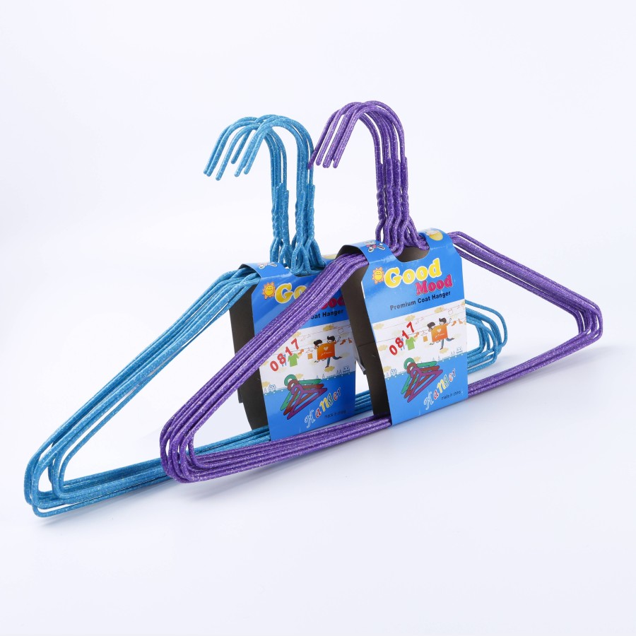 Generic Cloth Hanger - Set of 10 - Multicolor