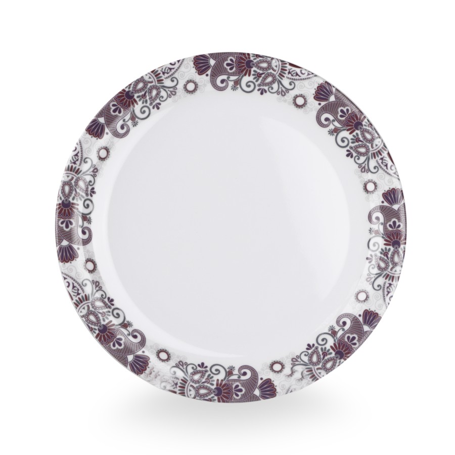 KITCHENMARK Melamineware Round Dinner Plate Violet - 10