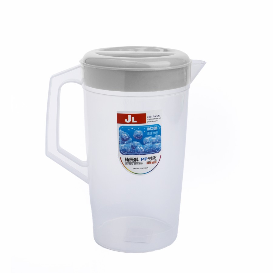 Generic Plastic Water Jug 2L - 2 Color Pack