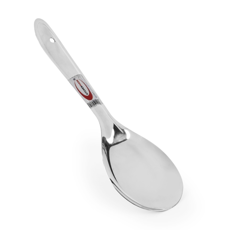 KITCHENMARK Stainless Steel Basting Rice Spoon Round - 24cm