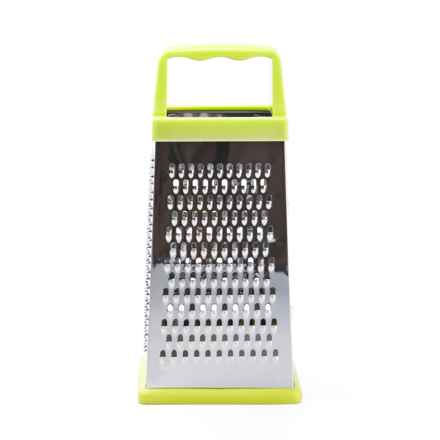 Generic Stainless Steel 4-way Grater 20cm - 2 Color Pack