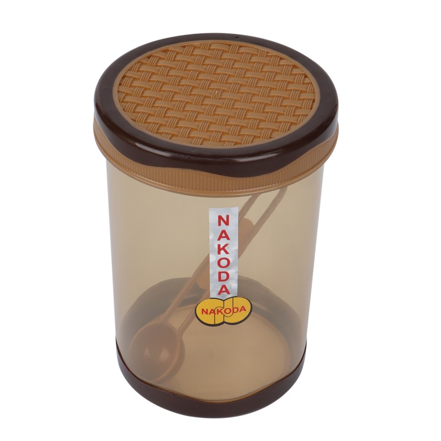 Nakoda 3pcs Pluto Container 1200ml - Brown 