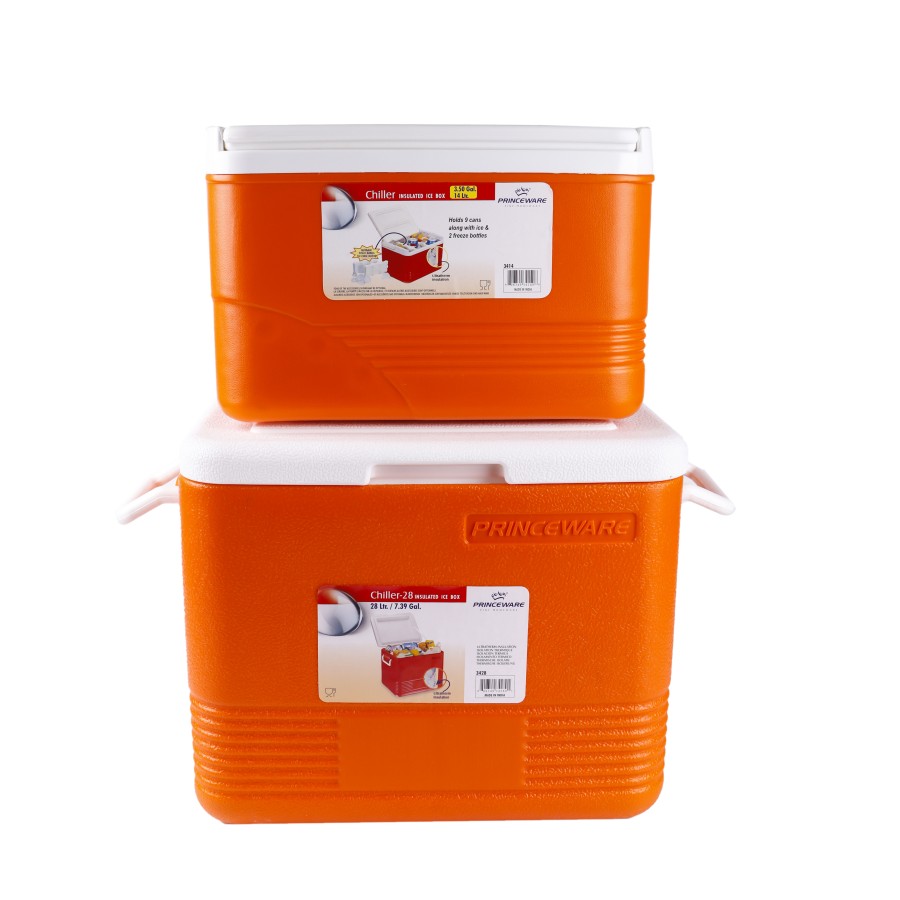 PRINCEWARE Chiller 28Ltr & 14Ltr 2pc Combo - 3 Color Pack 