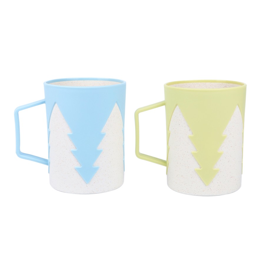 Generic Plastic Mug 480ml - 2 Color Pack