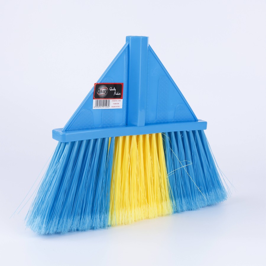 Oaxy V Indoor Floor Cleaning Broom - 3 Color Pack